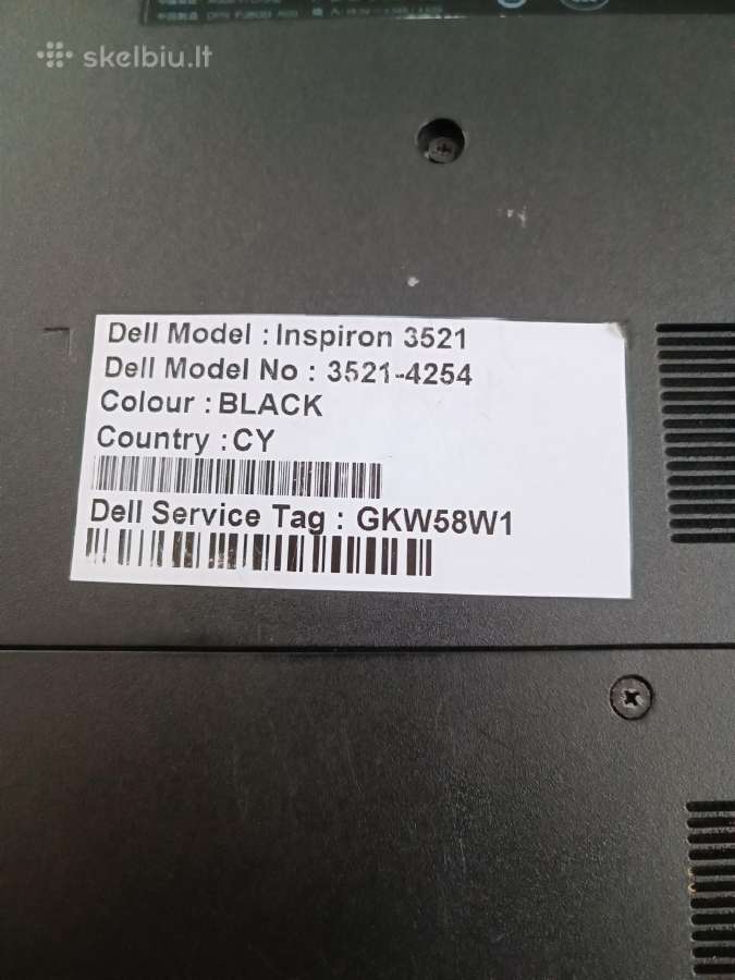 Dell Inspiron 3521 - nuotraukos Nr. 2