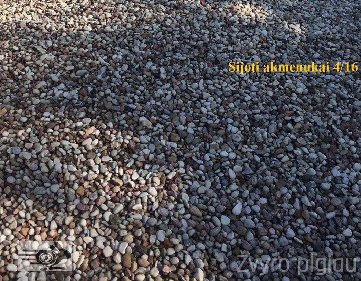 Juodžemis Durpės Žvyras Smėlis Akmenukai - nuotraukos Nr. 2