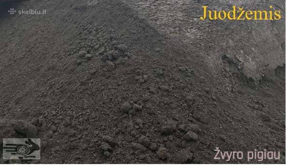 Juodžemis Durpės Žvyras Smėlis Akmenukai - nuotraukos Nr. 3