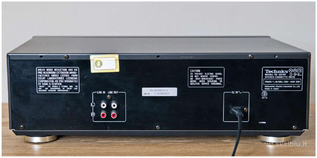 Marantz Sd 72; Technics RS-bx707; RS-b555 - nuotraukos Nr. 21