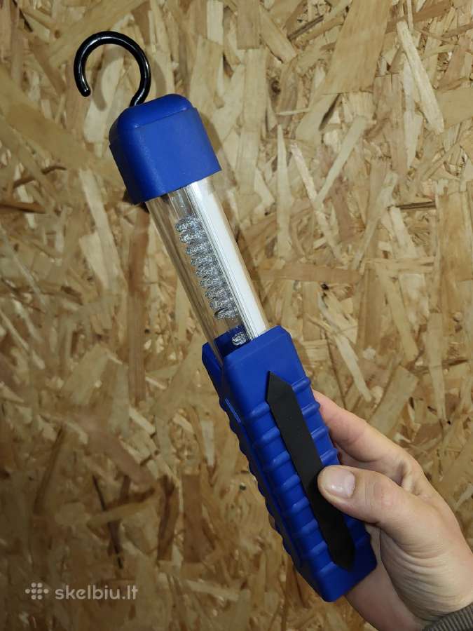Įkraunamas LED sviestuvas su kabliuku ir magnetu - nuotraukos Nr. 2