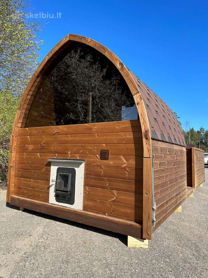 2in1 Iglu pirtis su kubilu. Naujiena! - nuotraukos Nr. 9