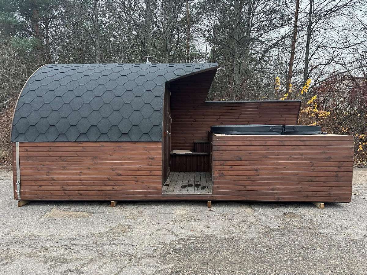 2in1 Iglu pirtis su kubilu. Naujiena! - nuotraukos Nr. 11