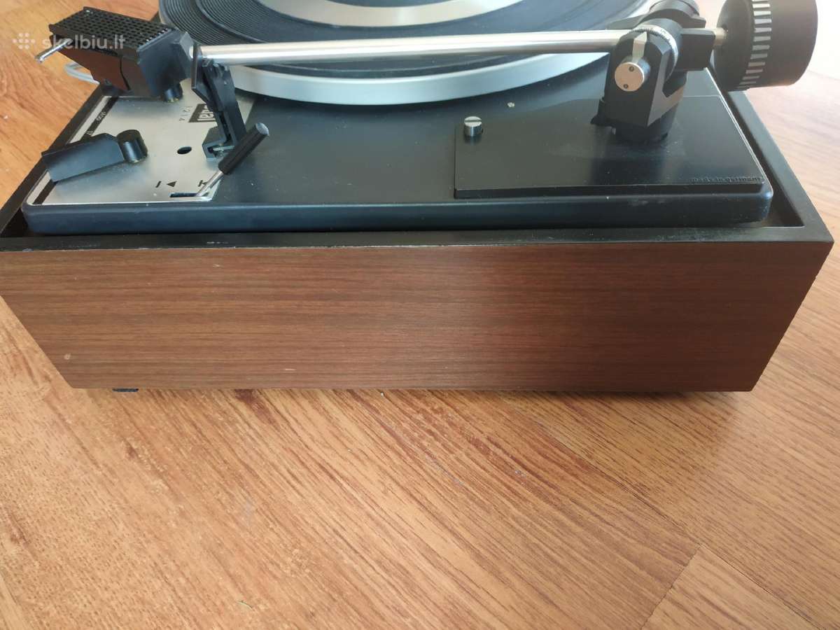 Patefonas plokštelių grotuvas Dual 1214 - nuotraukos Nr. 5