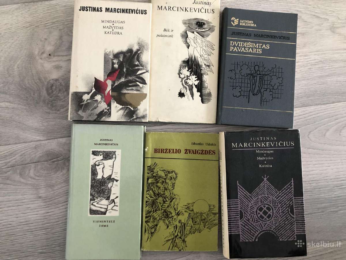 Justino Marcinkevičiaus knygos