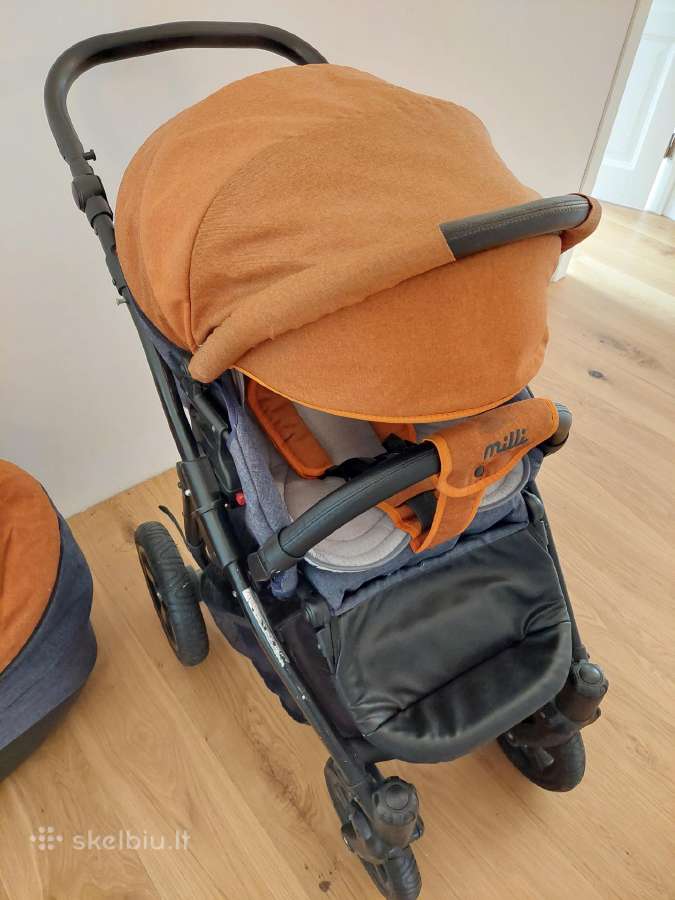 Milli way 3 dalių universalus vežimėlis - nuotraukos Nr. 7