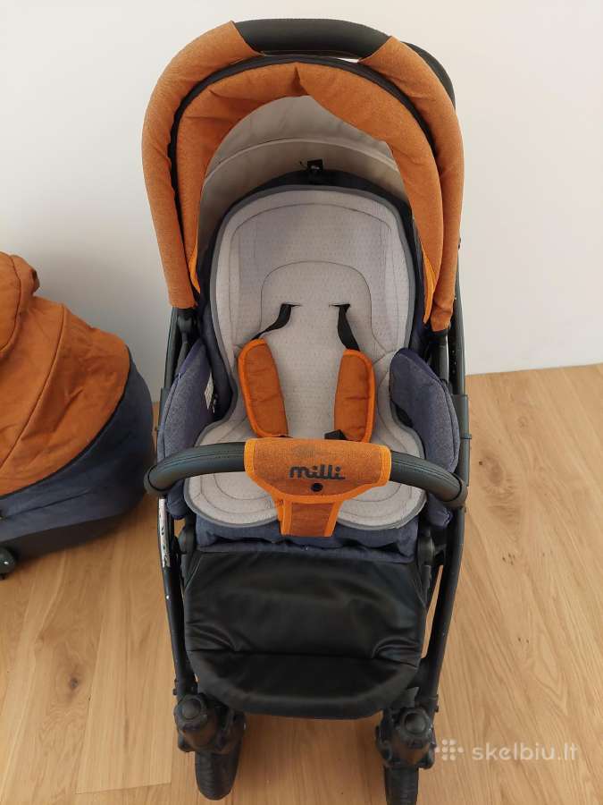 Milli way 3 dalių universalus vežimėlis - nuotraukos Nr. 8