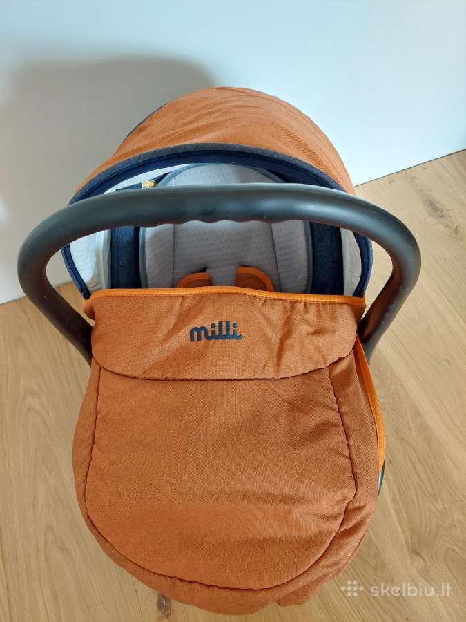 Milli way 3 dalių universalus vežimėlis - nuotraukos Nr. 9