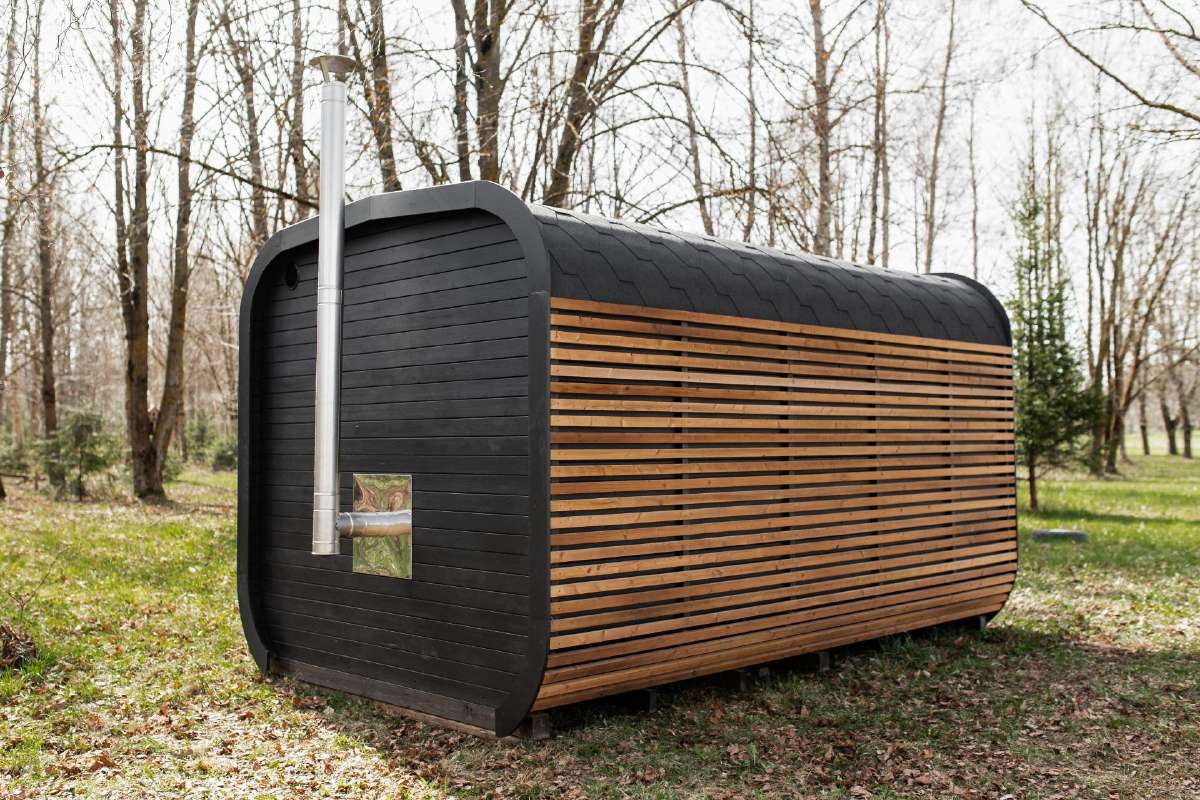 4m Cube pirtis su termo medienos tašelių apdaila! - nuotraukos Nr. 10
