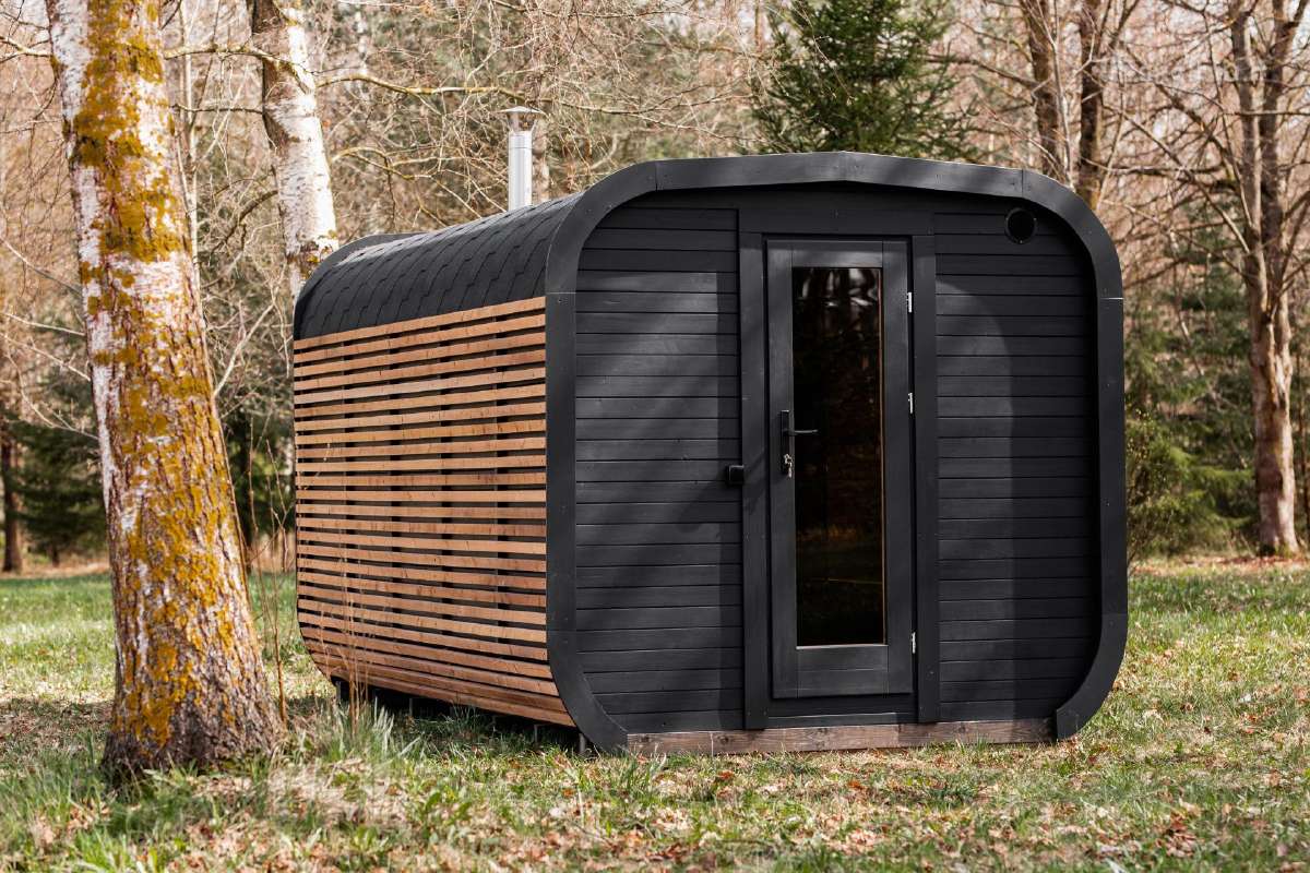 4m Cube pirtis su termo medienos tašelių apdaila! - nuotraukos Nr. 2