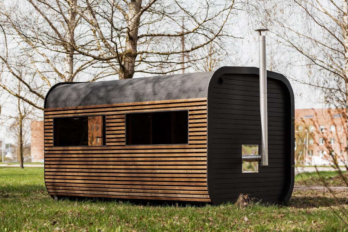4m Cube pirtis su termo medienos tašelių apdaila! - nuotraukos Nr. 7