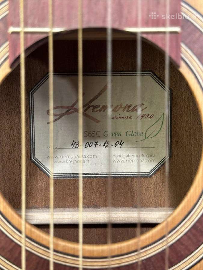 Classic guitar Kremona Fiesta S65c-gg - nuotraukos Nr. 4