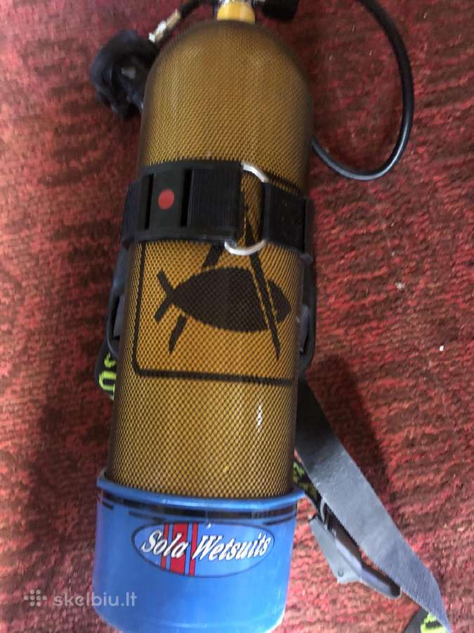 Nardymo 8 ltr. balionas su reduktoriumi ir atlošu