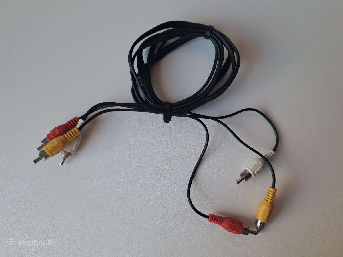 Audio laidas, jungtis, kabelis