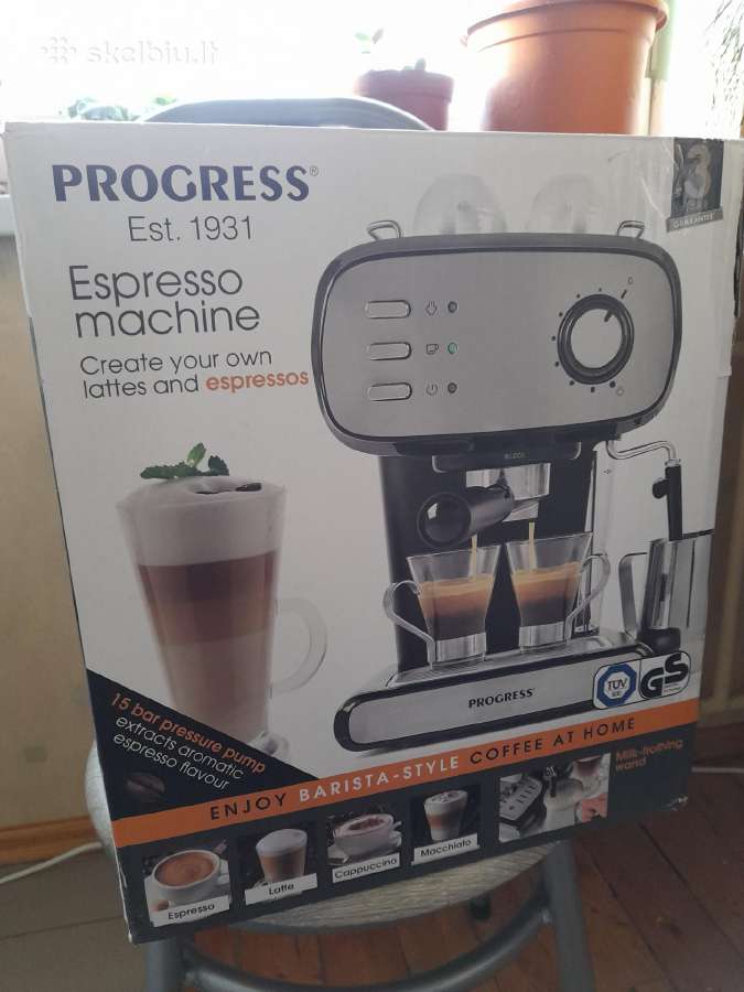 Kavos aparatas Progress. - nuotraukos Nr. 6