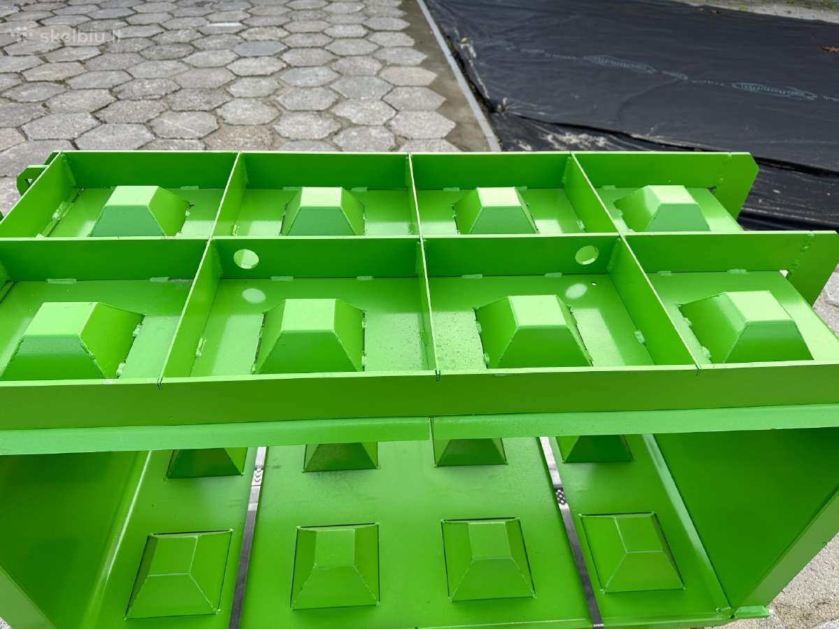 Metalinės Lego blokų formos 120/60/60 120x60x60 - nuotraukos Nr. 7