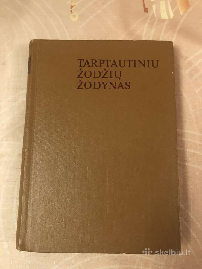 Tarptautinių žodžių žodynas