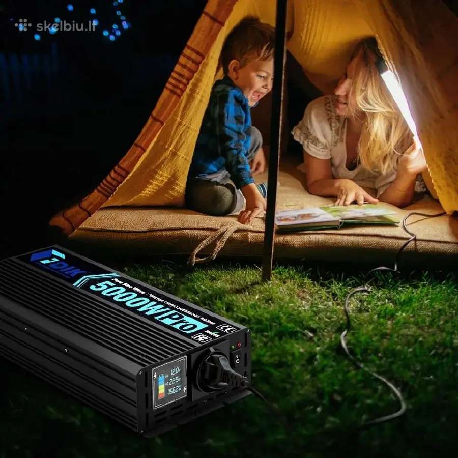 Įtampos keitiklis (inverteris) 3000w pure sinus - nuotraukos Nr. 3