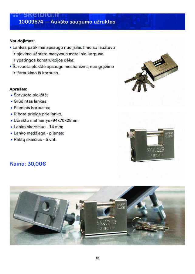 Jūrinių konteinerių dalys - detalės - nuotraukos Nr. 11