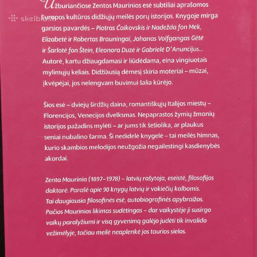 Knyga "Meilės poros Zentos Maurinos akimis" - nuotraukos Nr. 3