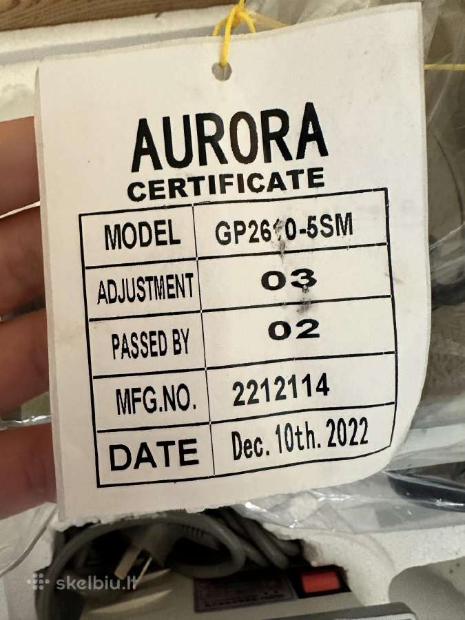 Nauja siuvimo mašina Aurora - nuotraukos Nr. 5