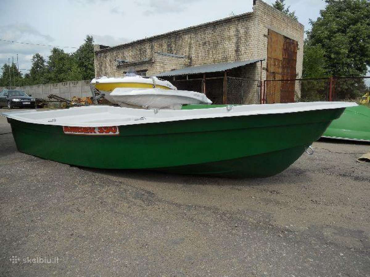 Stabili plokščiadugnė valtis Amber 360 - nuotraukos Nr. 9