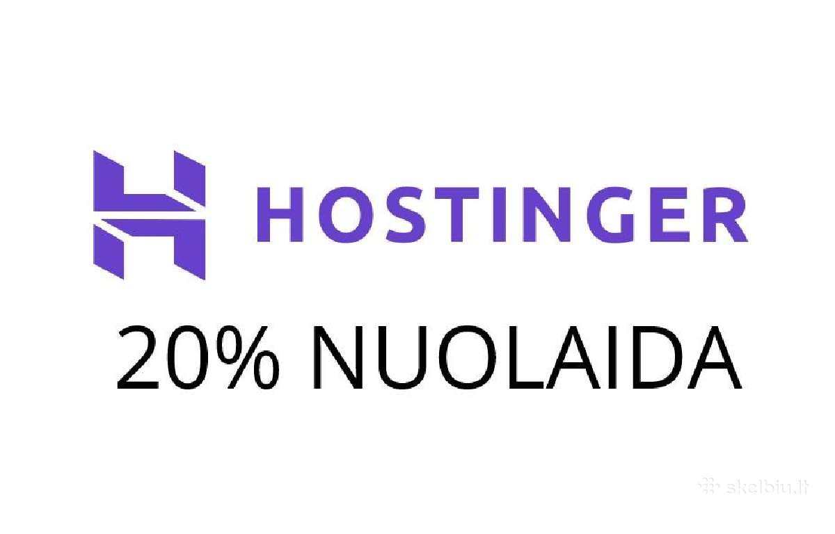 Hostinger nuolaidos kodas