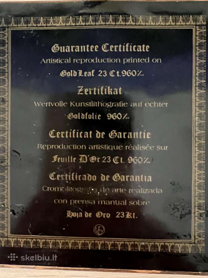 Auksinis lapelis kolekcinis - nuotraukos Nr. 2
