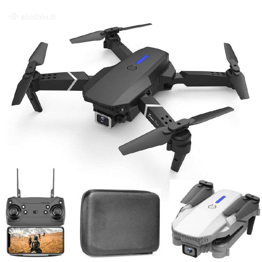 Nauji E88pro dronai su vaizdo kamera - nuotraukos Nr. 10