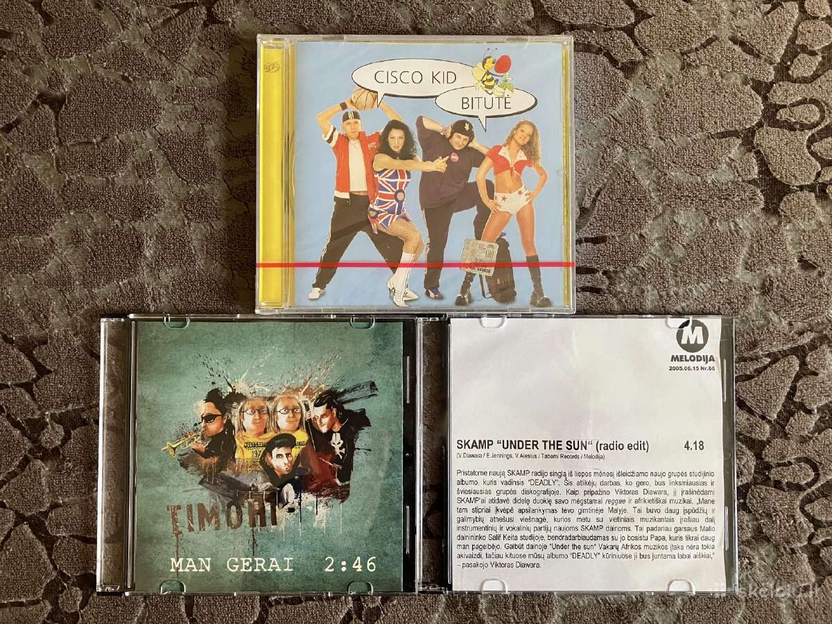 Lietuviški CD singlai