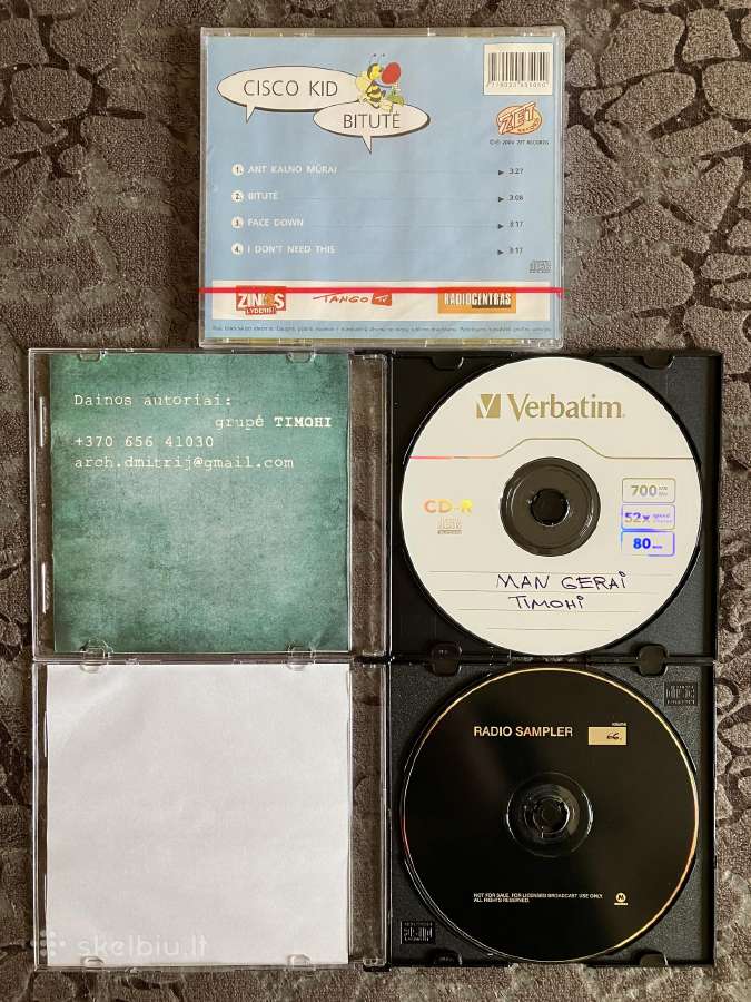 Lietuviški CD singlai - nuotraukos Nr. 2