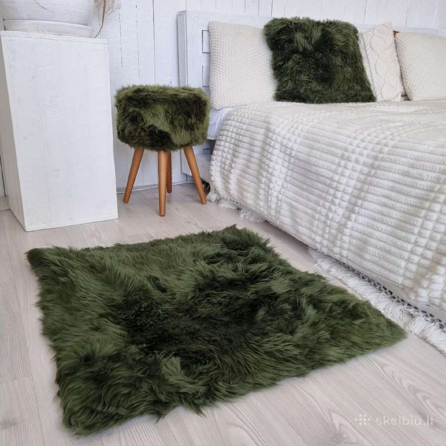 Ilgo plauko Naturalus avikailio kilimas. - nuotraukos Nr. 12