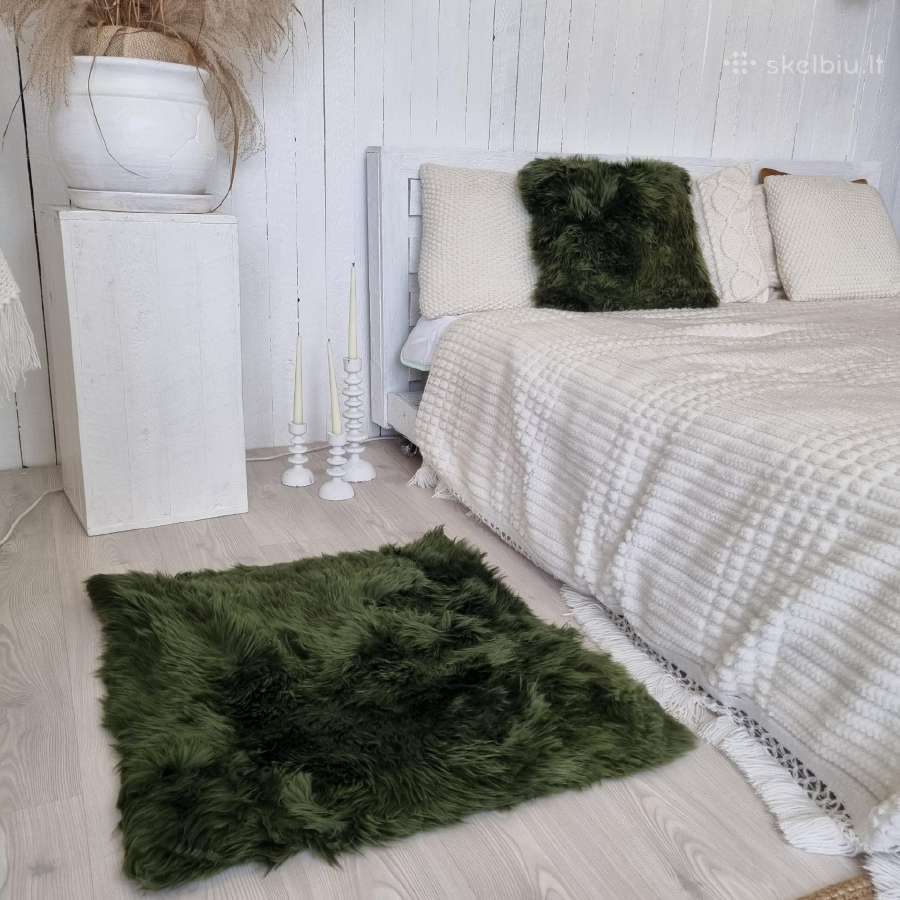 Ilgo plauko Naturalus avikailio kilimas. - nuotraukos Nr. 14