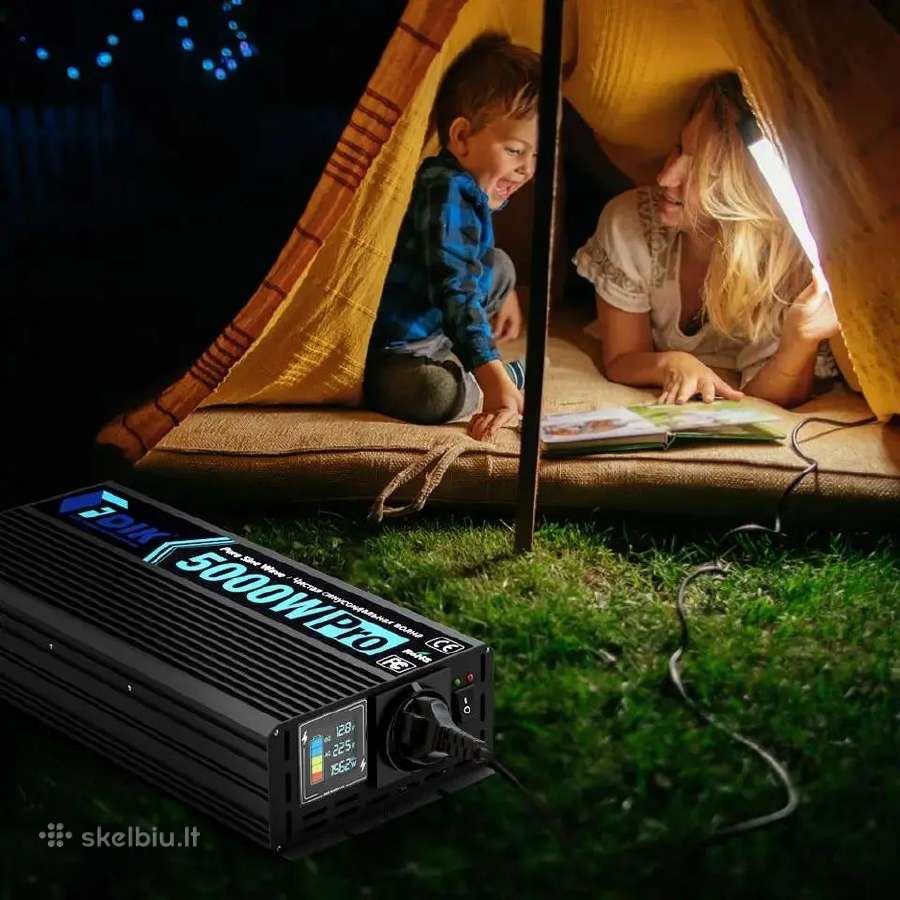 Įtampos keitiklis (inverteris) 3000w pure sinus - nuotraukos Nr. 5