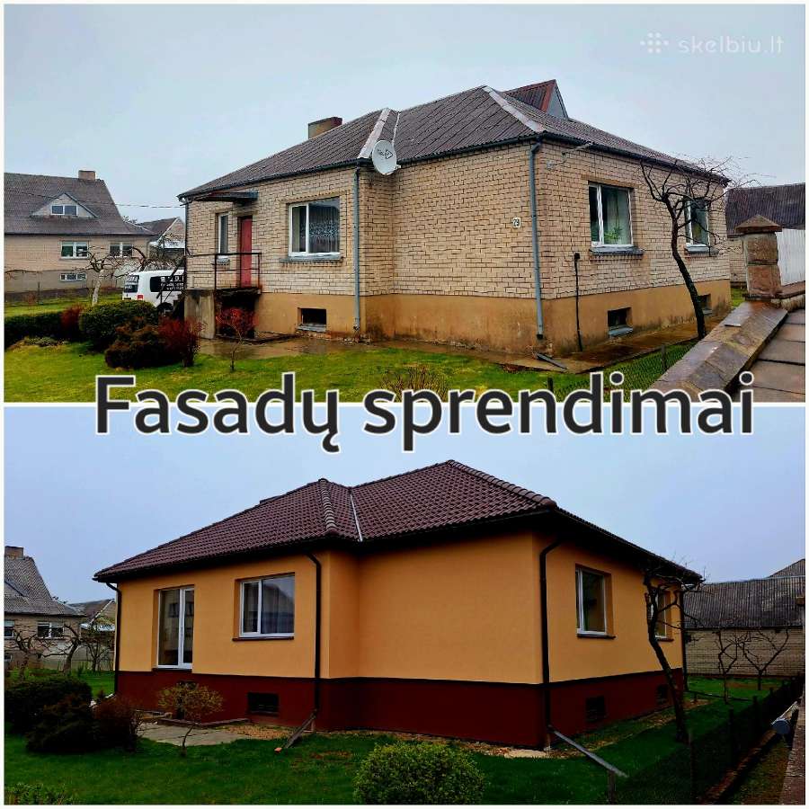 Fasadų šiltinimas, dekoras, klinkeris. Klaipėda - nuotraukos Nr. 18