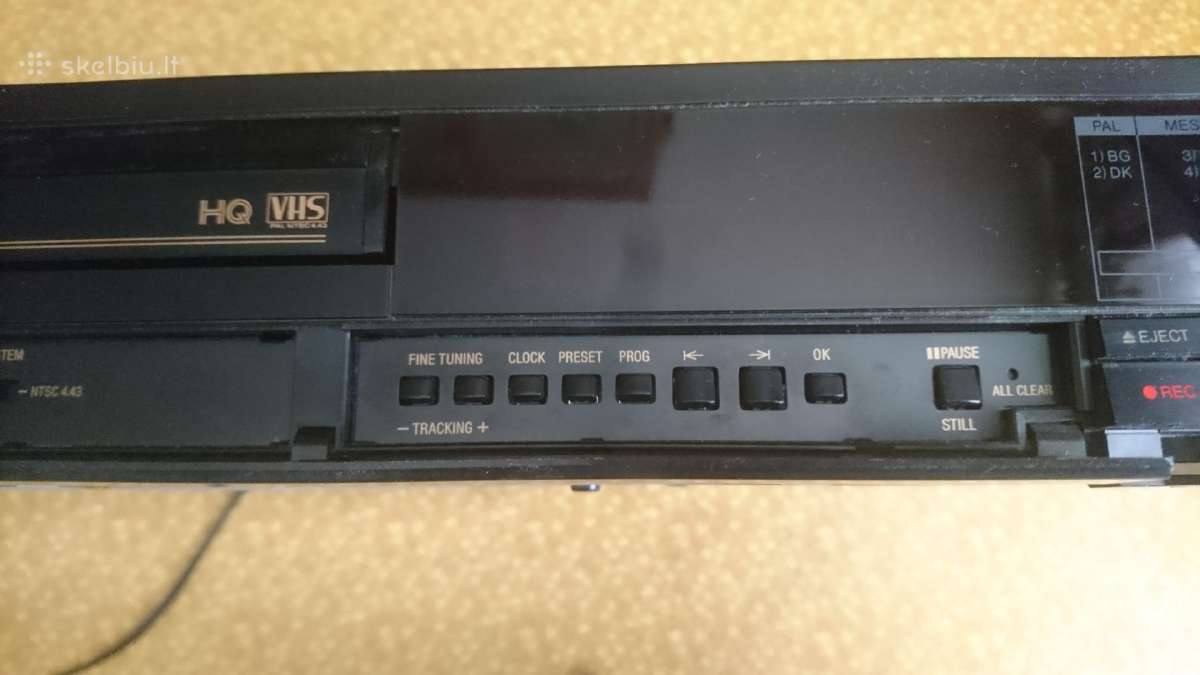 Vhs Fisher -Model Fvh-u908 - nuotraukos Nr. 2