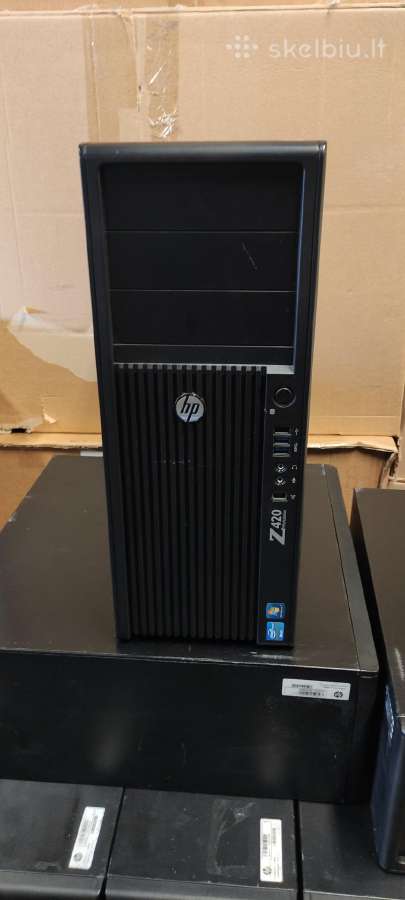 Hp Z420 Tower e5-2650 v2 4*8gb=32gb Gpu 2gb