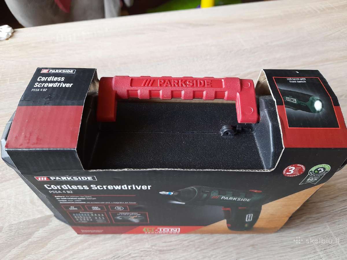 Parkside® akumuliatorinis atsuktuvas Pssa 4 B2. - nuotraukos Nr. 3