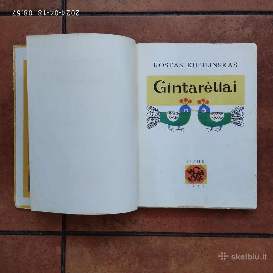 Kostas Kubilinskas "Gintarėliai" 1969, 1974 metai - nuotraukos Nr. 3