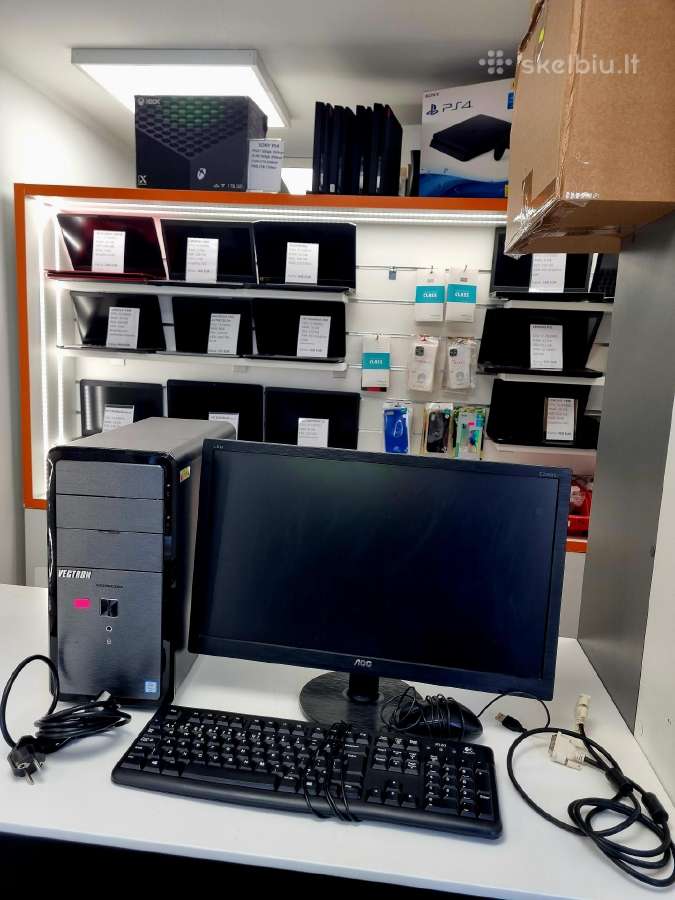 Pc+win10+monitorius+klaviatūra+pelė+garantija - nuotraukos Nr. 7