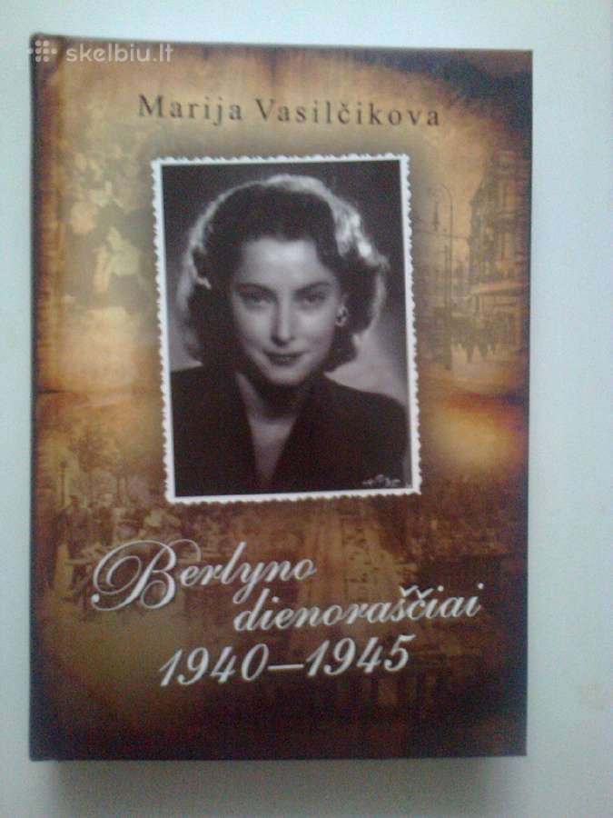Knyga "Berlyno dienoraščiai 1940-1945 m'