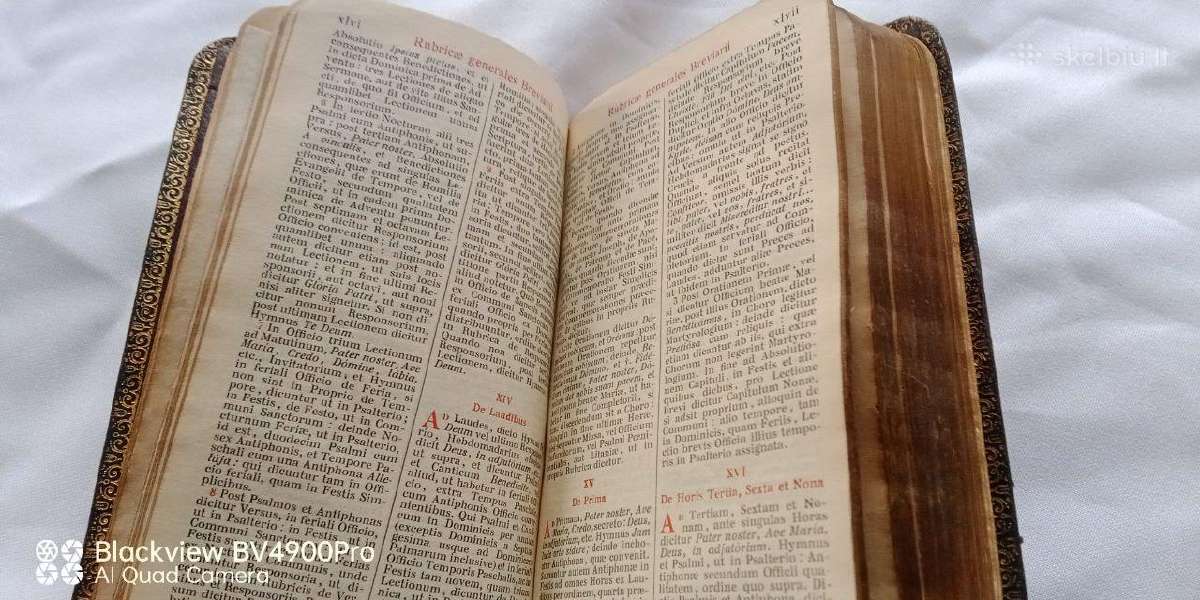 *Breviarium romanum 1926 m. - nuotraukos Nr. 14