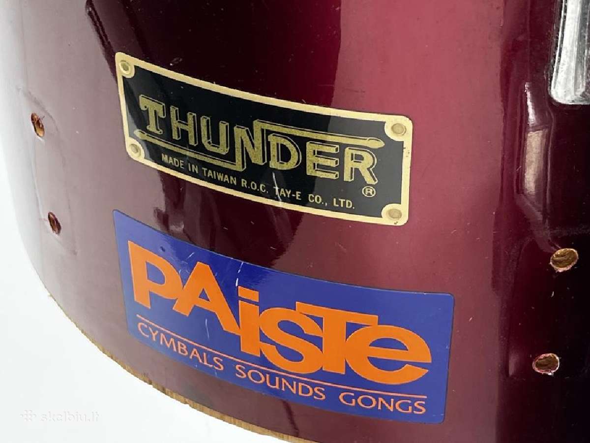 Būgnai "Thunder" - nuotraukos Nr. 9