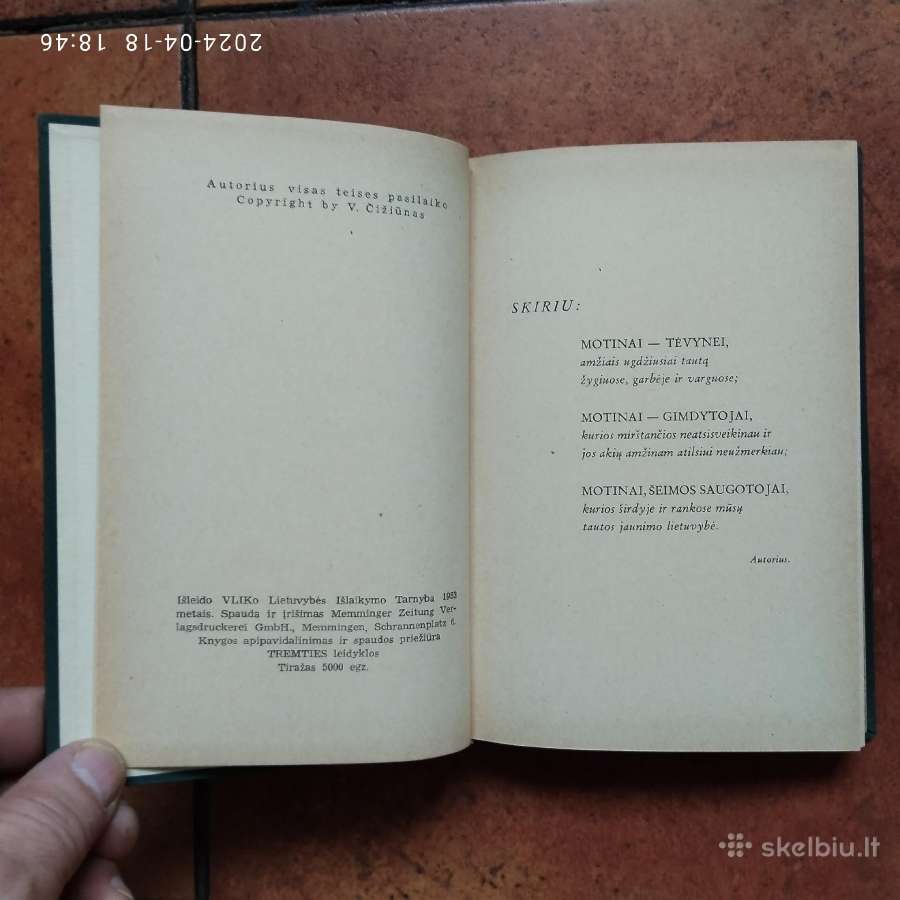 V. Čižiūnas "Tautinis auklėjimas šeimoje" JAV 1953 - nuotraukos Nr. 5