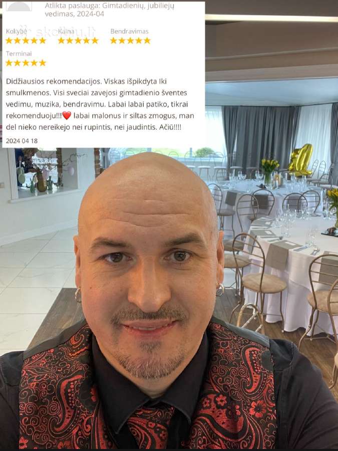 Vedėjas ir Dj viename, su aparatūra - kaina 600€. - nuotraukos Nr. 11