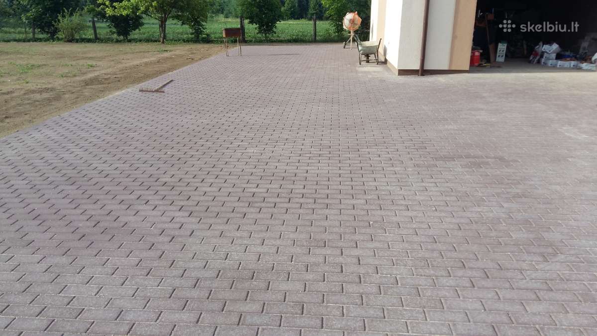 Trinkeliu klojimas ir kiti aplinkotvarkos darbai - nuotraukos Nr. 6