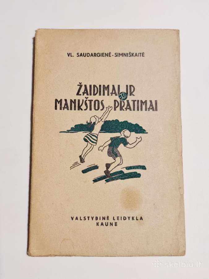 Vl. Saudargienės Žaidimai, Pratimai ir Mankštos