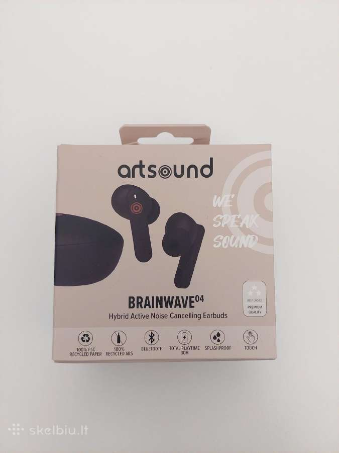 Belaidės Artsound Brainwave ausinės - nuotraukos Nr. 2