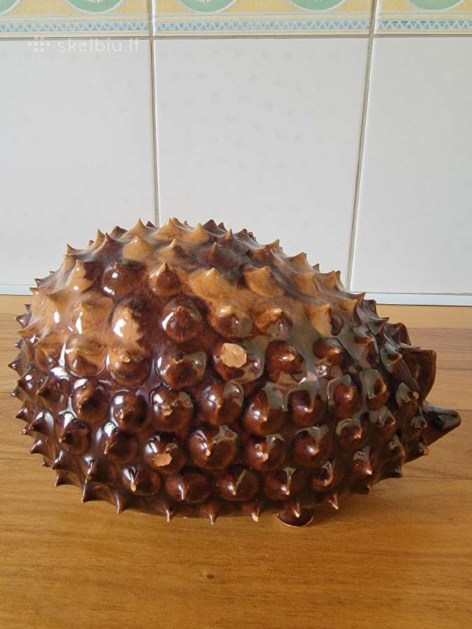 Tarybinių laikų Rygos g-bos keramikinis Ežys - nuotraukos Nr. 3