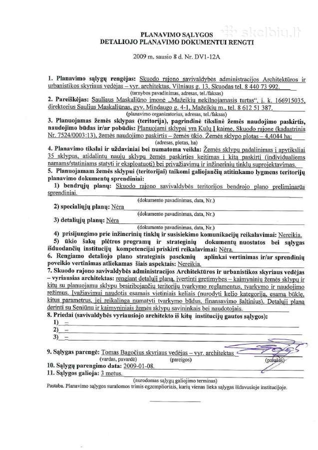 4,40 ha. Skuode prie Upės Bartuva namams statyti - nuotraukos Nr. 17